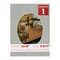 Light Grey Suede Mat Board for 12x16 Frames - Oval Opening for 8.5x11 Photos